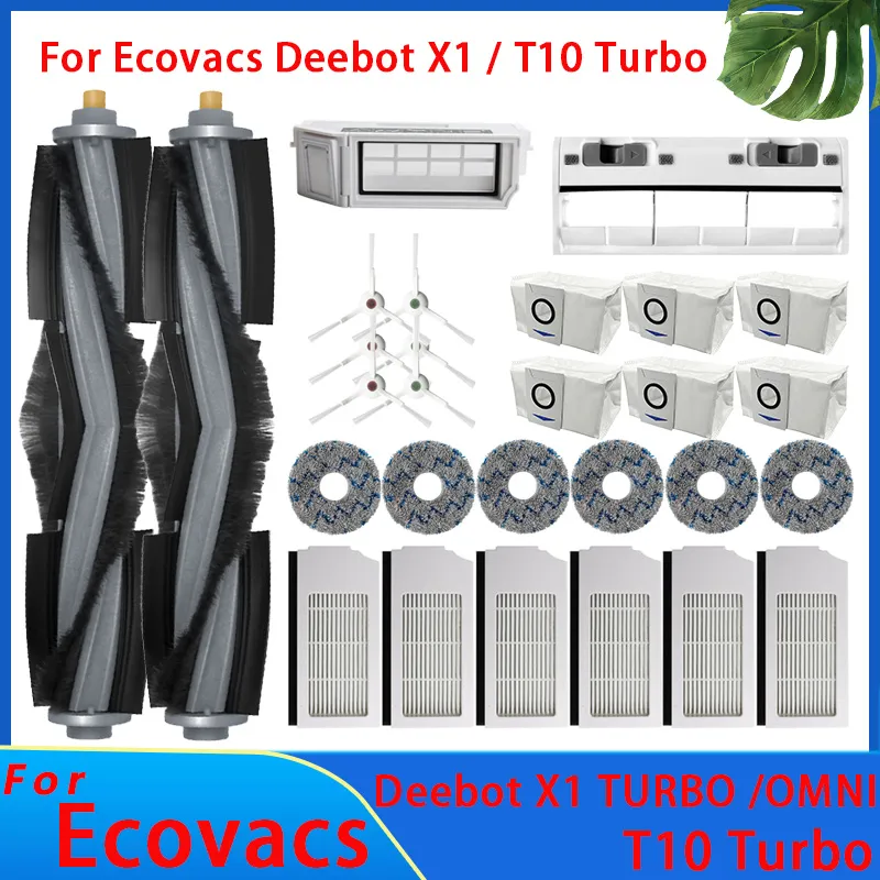 에코백스 디봇 X1 옴니 T10 터보 진공 청소기 로봇 필터 및 액세서리 리뷰